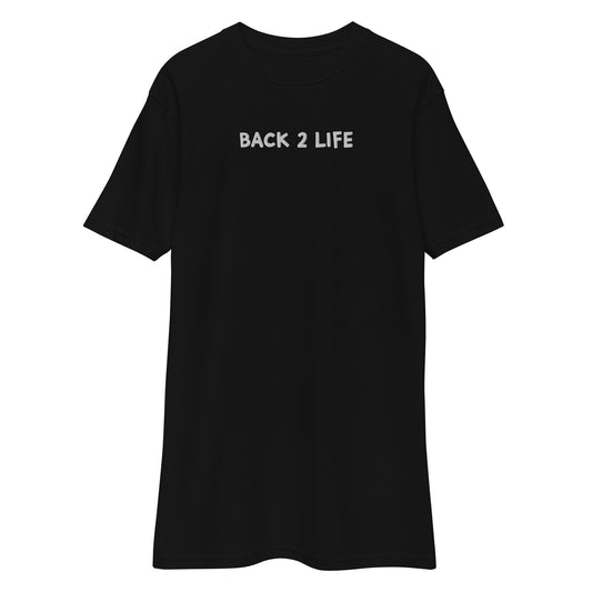 BACK 2 LIFE Embroidered T-Shirt